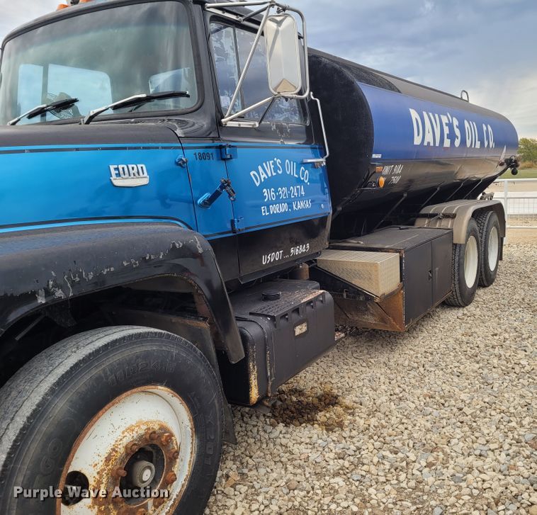image for item FC9059 1970 Ford 9000  fuel truck