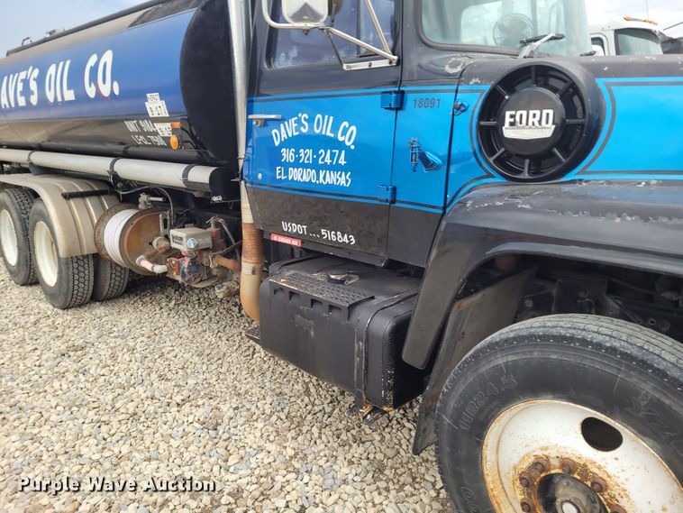 image for item FC9059 1970 Ford 9000  fuel truck