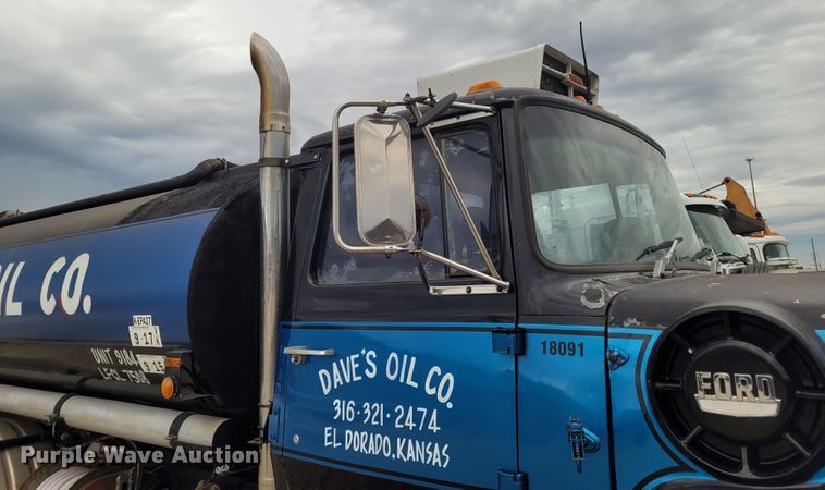 image for item FC9059 1970 Ford 9000  fuel truck