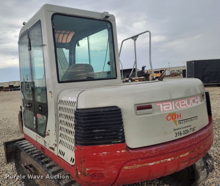 image for item FC9063 2005 Takeuchi TB175  mini excavator