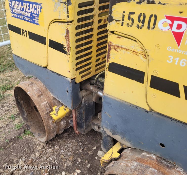 image for item FC9068 2005 Wacker RT70007  vibratory trench compactor