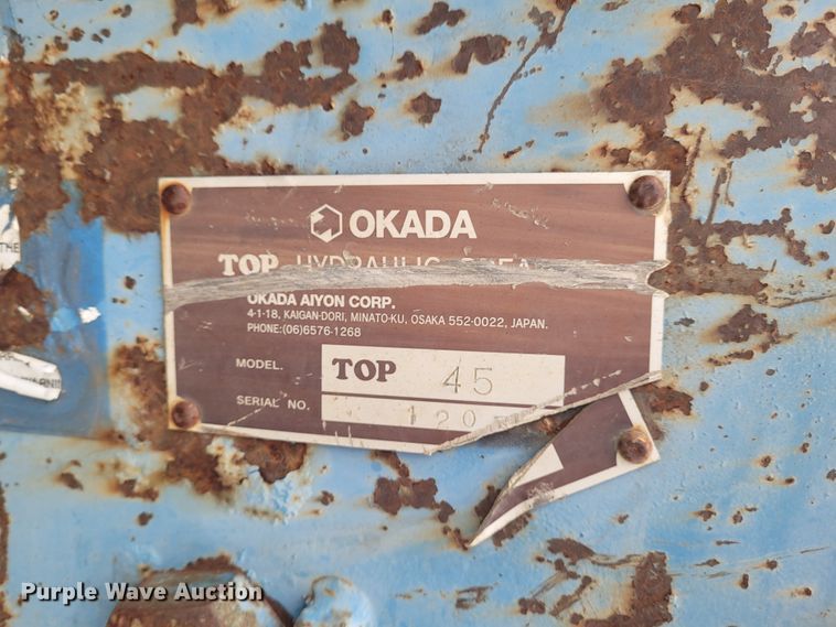 image for item FC9072 Okada Top 45B  skid steer breaker