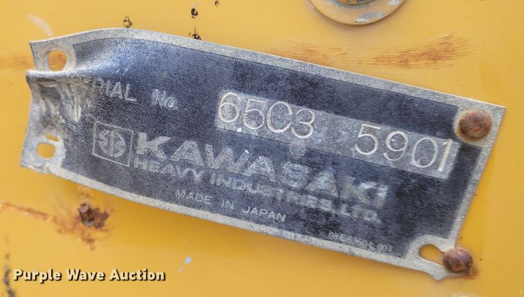 image for item FC9079 2000 Kawasaki 65Z IV  wheel loader