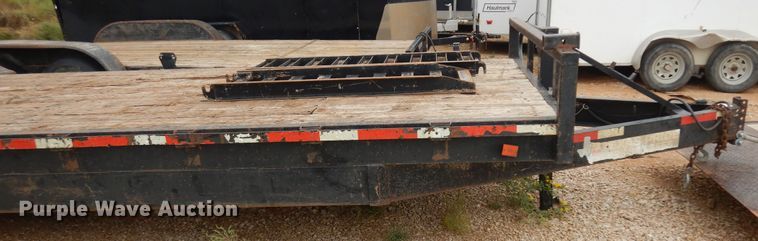 image for item IK9496 2016 Texas Pride  equipment trailer
