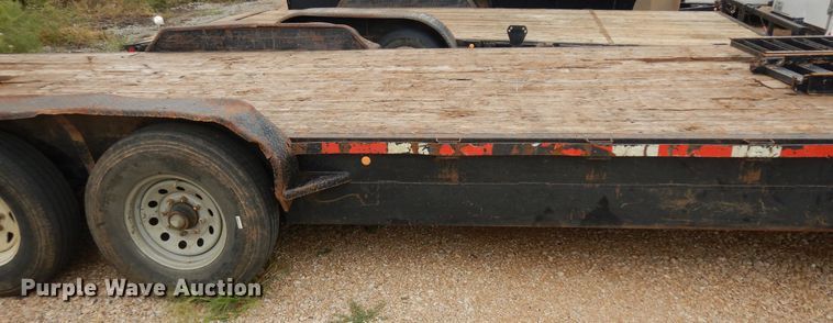 image for item IK9496 2016 Texas Pride  equipment trailer