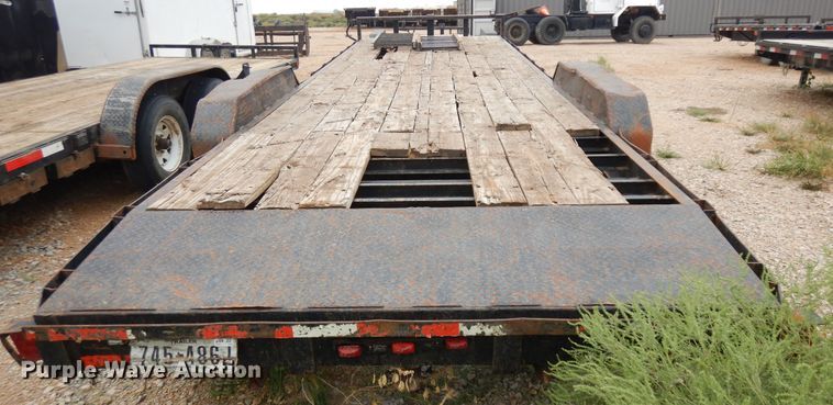 image for item IK9496 2016 Texas Pride  equipment trailer