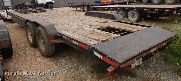 image for item IK9496 2016 Texas Pride  equipment trailer