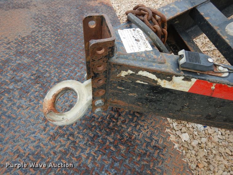 image for item IK9496 2016 Texas Pride  equipment trailer