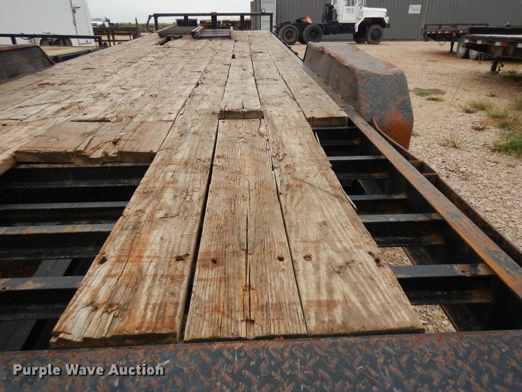 image for item IK9496 2016 Texas Pride  equipment trailer