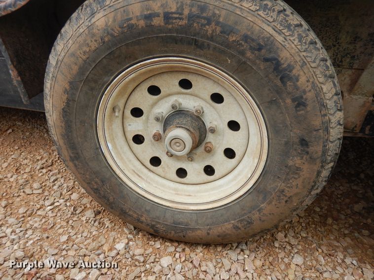 image for item IK9496 2016 Texas Pride  equipment trailer