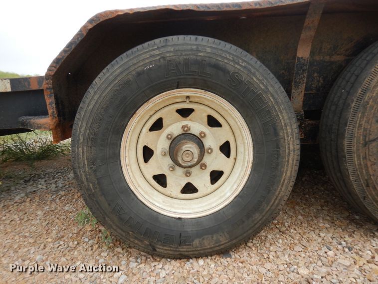 image for item IK9496 2016 Texas Pride  equipment trailer