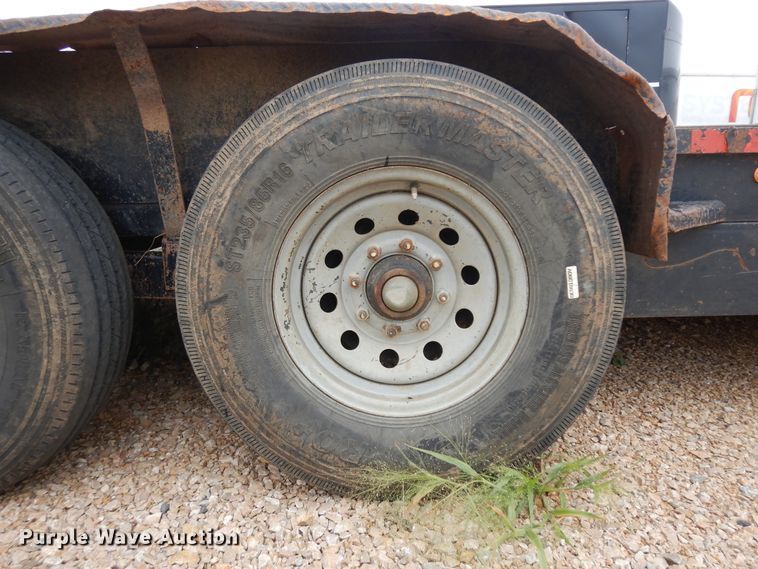 image for item IK9496 2016 Texas Pride  equipment trailer