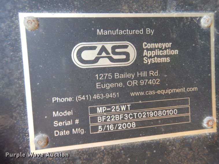 image for item IK9505 2008 CAS Magnum MP-25WT  slinger conveyor