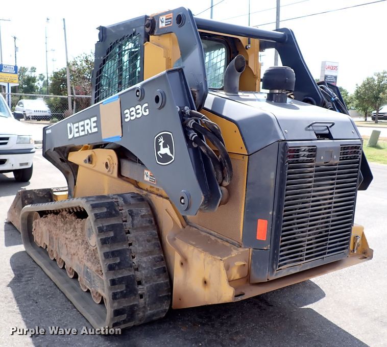 image for item IN9659 2017 John Deere 333G  tracked skid steer loader