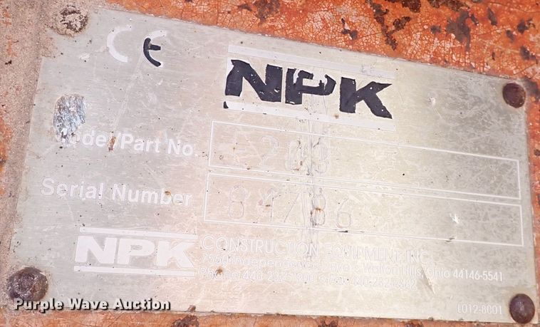 image for item IN9737 NPK E-203 breaker