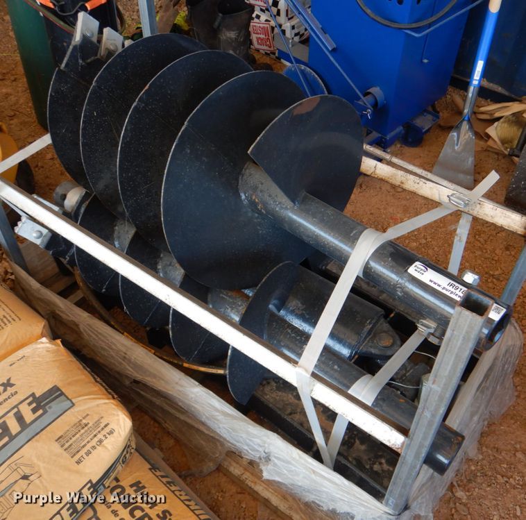 image for item IR9180 JCT skid steer auger
