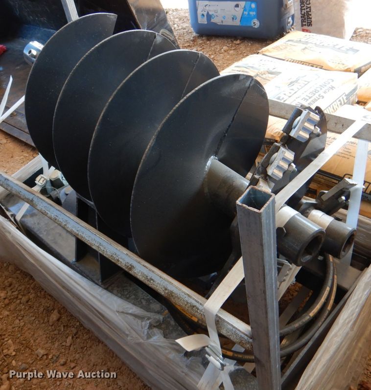 image for item IR9180 JCT skid steer auger