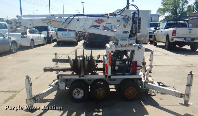 image for item IR9197 1996 SDP EZ Hauler  mini digger derrick