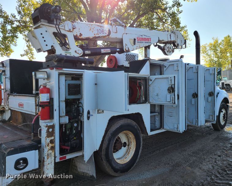 image for item JG9312 2008 Ford F750  utility / service truck