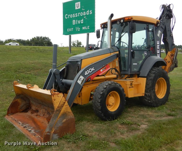 image for item JI9509 2015 John Deere 410K  backhoe