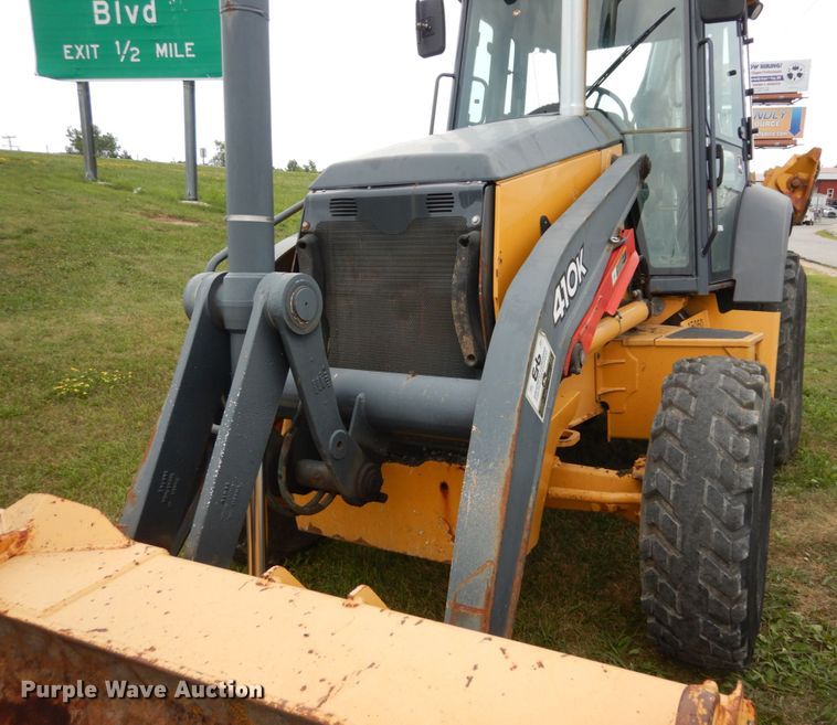 image for item JI9509 2015 John Deere 410K  backhoe