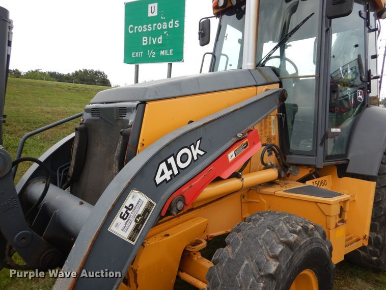 image for item JI9509 2015 John Deere 410K  backhoe