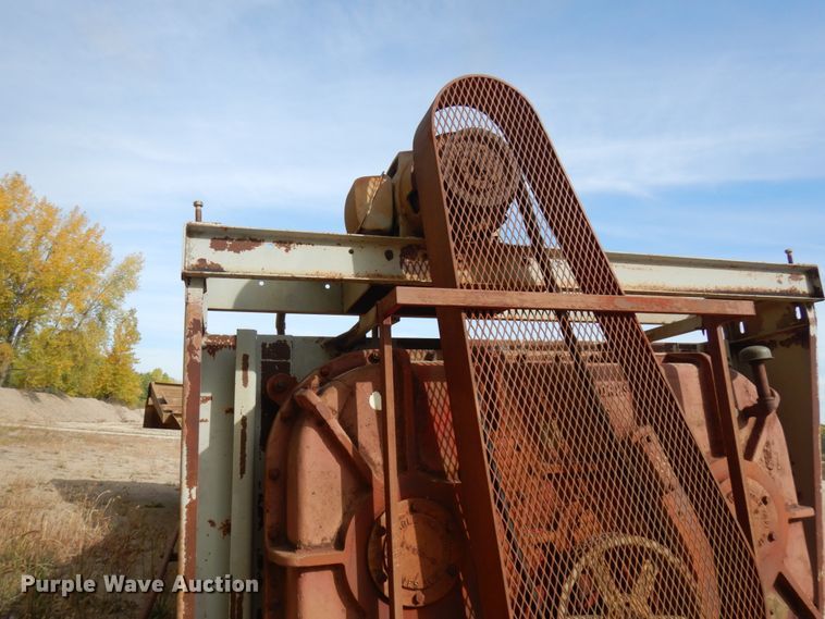 image for item JQ9296 Eagle Iron Works wash plant