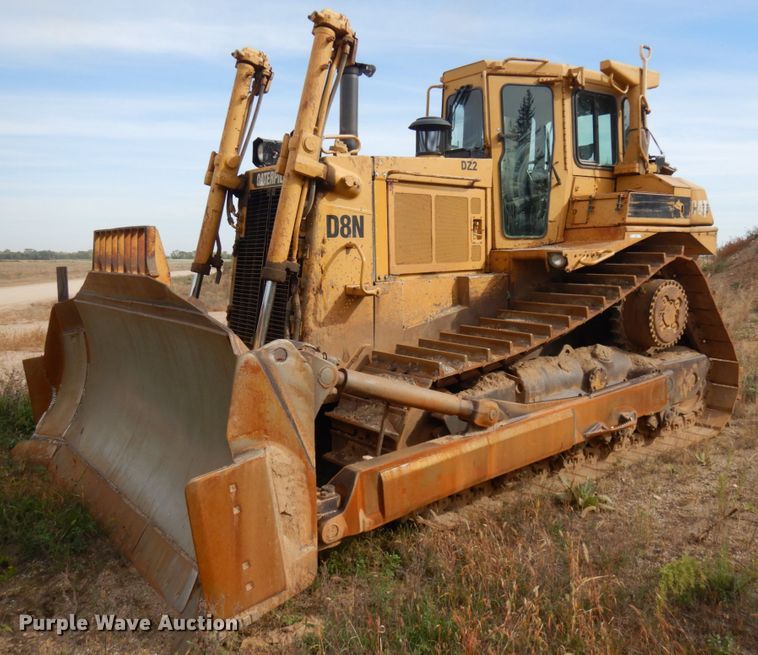 image for item JQ9297 1989 Caterpillar D8N  dozer