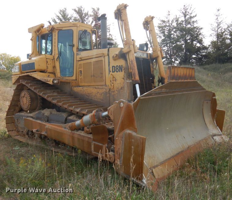 image for item JQ9297 1989 Caterpillar D8N  dozer