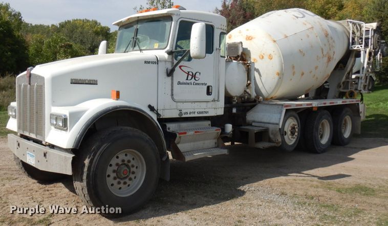 image for item JQ9303 2006 Kenworth W900  ready mix truck