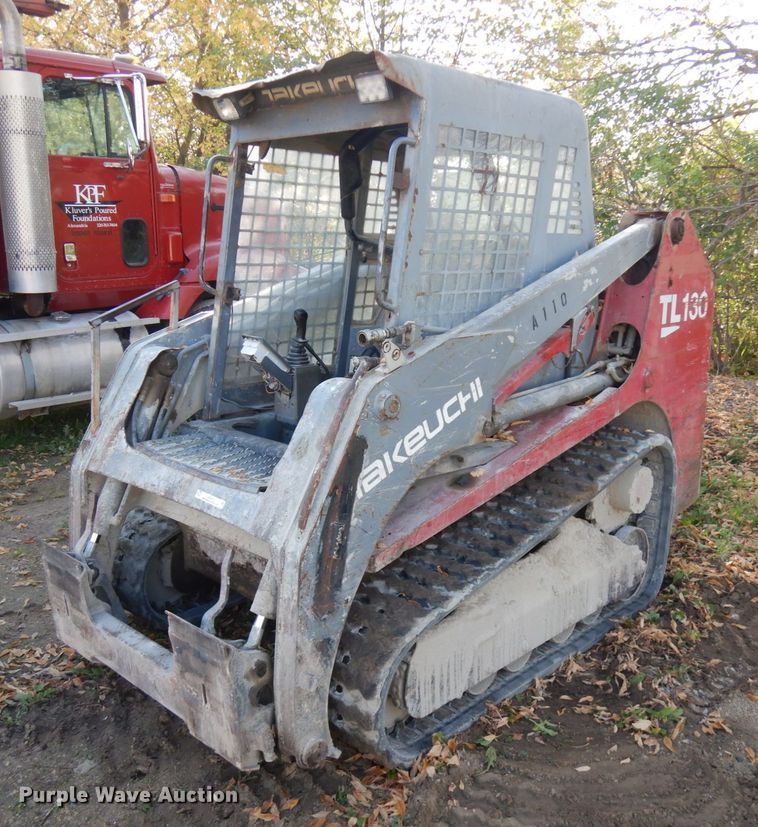 image for item JQ9310 Takeuchi TL130  tracked skid steer loader