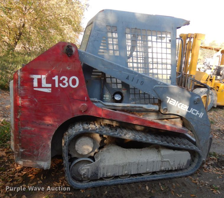 image for item JQ9310 Takeuchi TL130  tracked skid steer loader