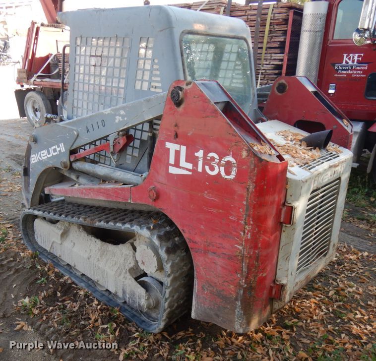 image for item JQ9310 Takeuchi TL130  tracked skid steer loader