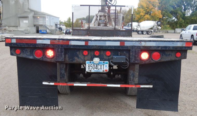 image for item JQ9320 1987 Ward  flatbed trailer