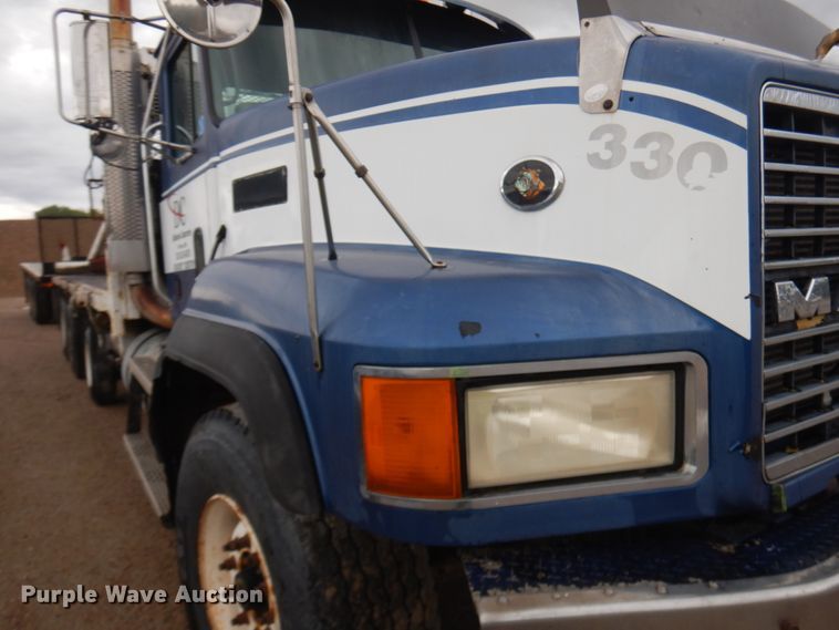 image for item JQ9321 1996 Mack CL713  crane truck