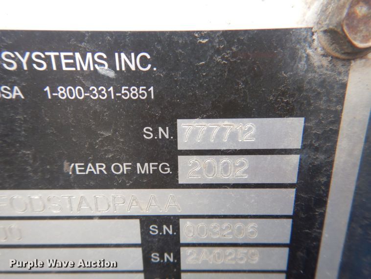 image for item JS9167 2002 Piggyback PB50  forklift