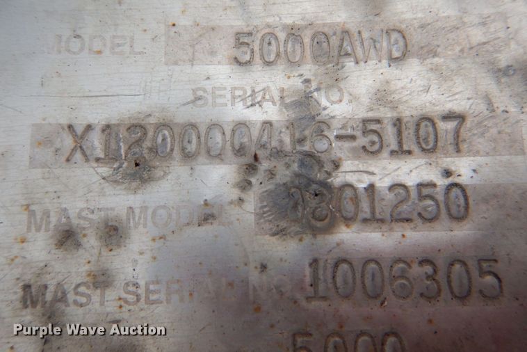 image for item JS9169 Tail Gator 500AWD  forklift