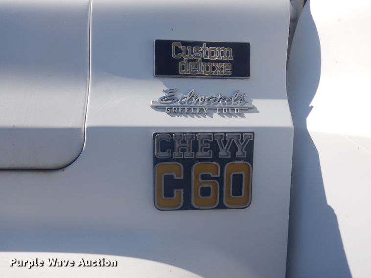 image for item JZ9835 1979 GMC C70  sewer jetter truck