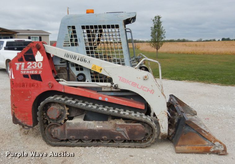 image for item KI9477 2011 Takeuchi TL230  tracked skid steer loader
