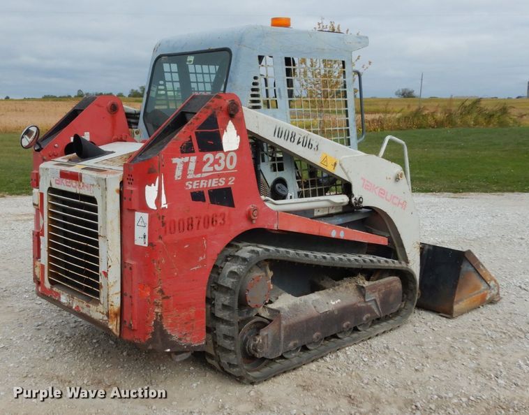 image for item KI9477 2011 Takeuchi TL230  tracked skid steer loader