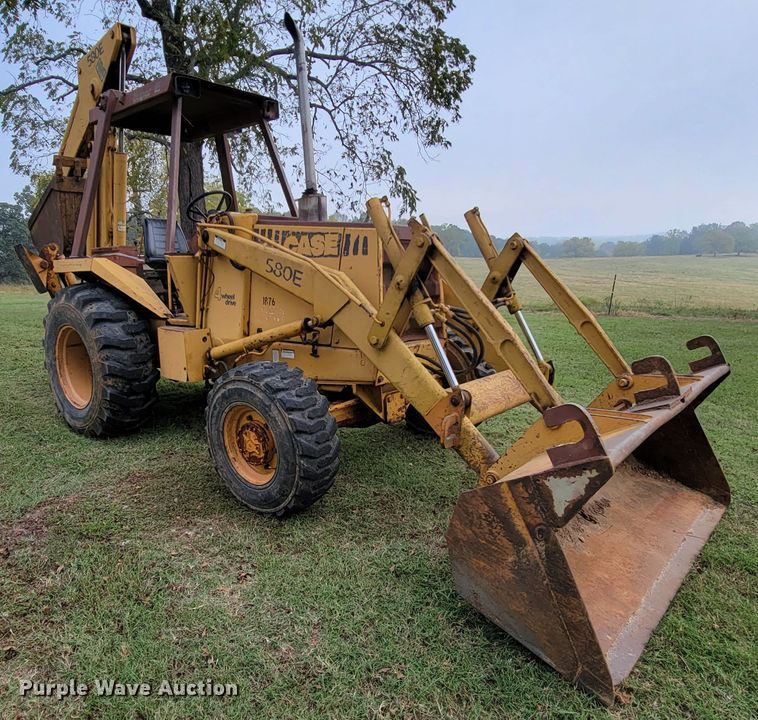 image for item KQ9210 Case 580E  backhoe