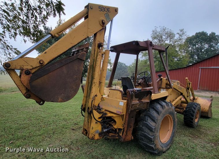 image for item KQ9210 Case 580E  backhoe