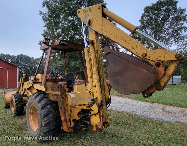 image for item KQ9210 Case 580E  backhoe