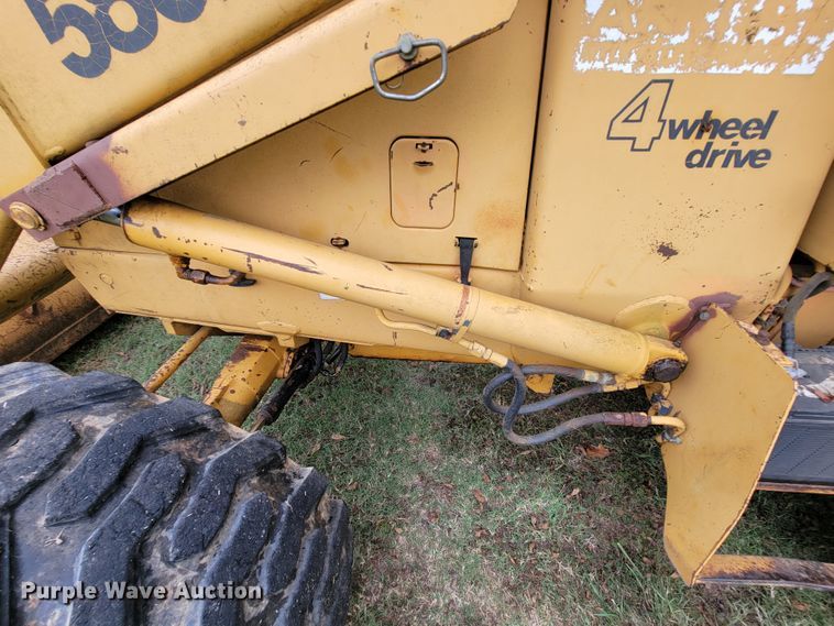 image for item KQ9210 Case 580E  backhoe