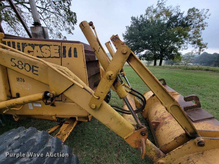 image for item KQ9210 Case 580E  backhoe