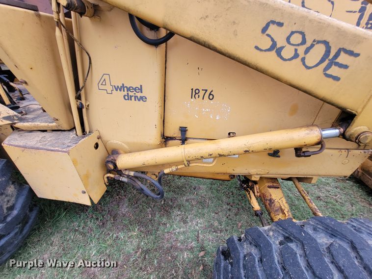image for item KQ9210 Case 580E  backhoe