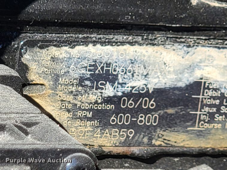 image for item KQ9243 2007 International Paystar 5000  dump truck