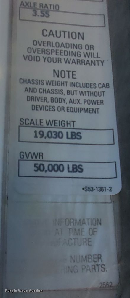 image for item KQ9251 1995 Kenworth W900  dump truck