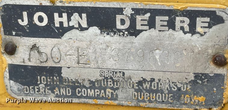 image for item KU9126 1982 John Deere 750  dozer