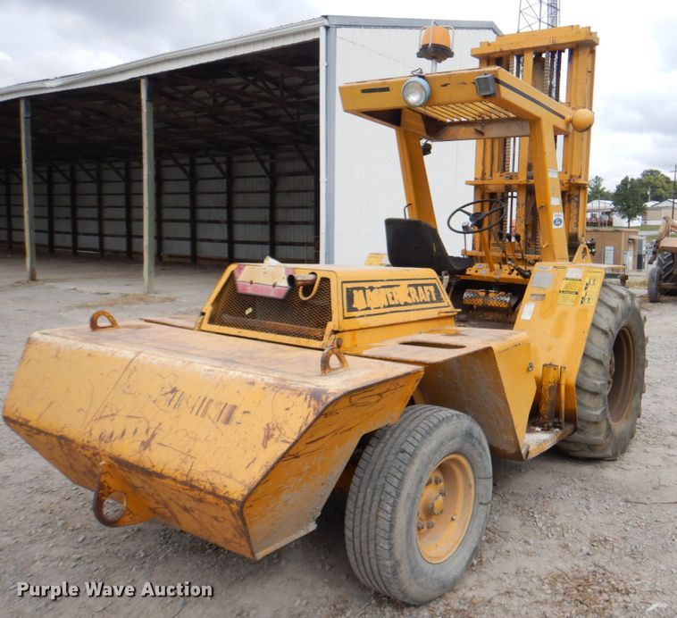 image for item KX9211 1982 Mastercraft MCL842  forklift